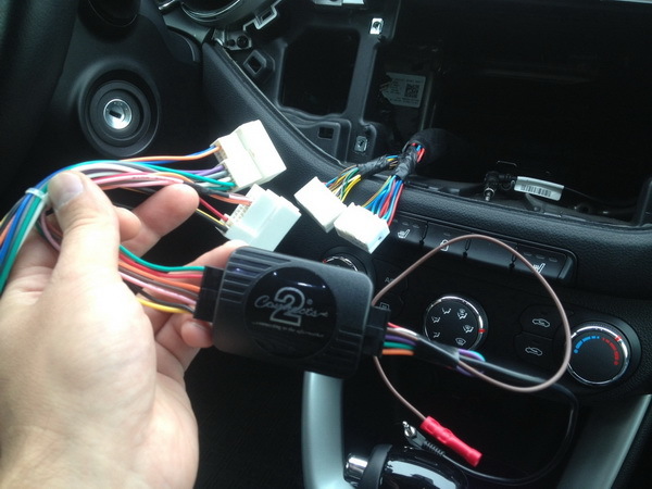 подключиние кнопок руля KIA Ceed